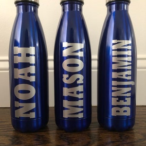 Botellas de agua con aislamiento de doble pared personalizadas