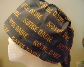 notre dame scrub hat