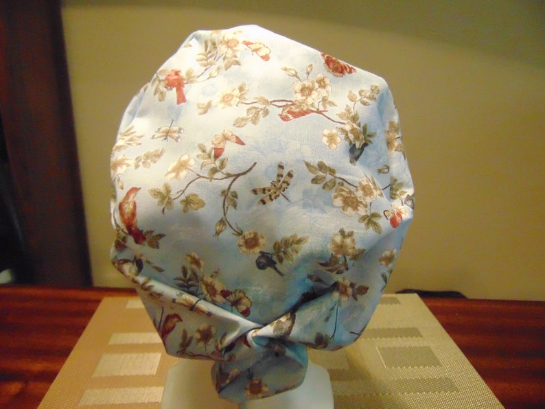 Birds Dragonflies European Style Scrub Hat Butterflies