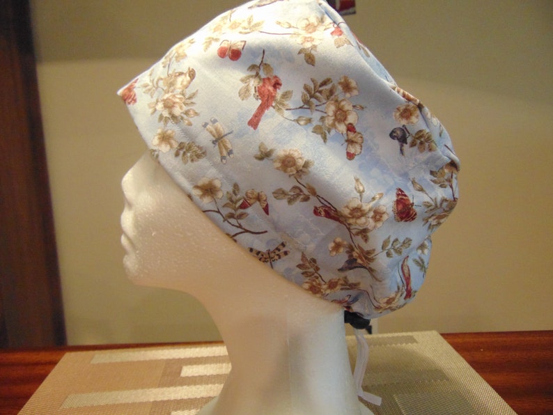 Birds Dragonflies European Style Scrub Hat Butterflies
