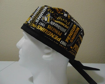 Pittsburgh Penguins 1967 Skull style scrub hat