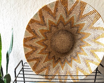 Large Vintage coil basket