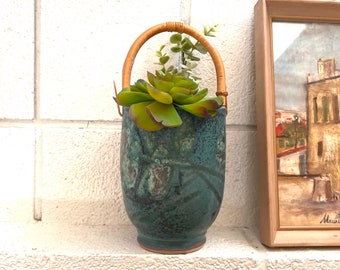 Gorgeous Vintage stoneware pot vase