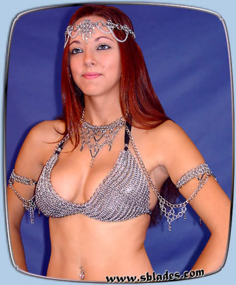 Chainmaille Bikini Top Comfortable Chainmail Renaissance Fair Etsy Canada