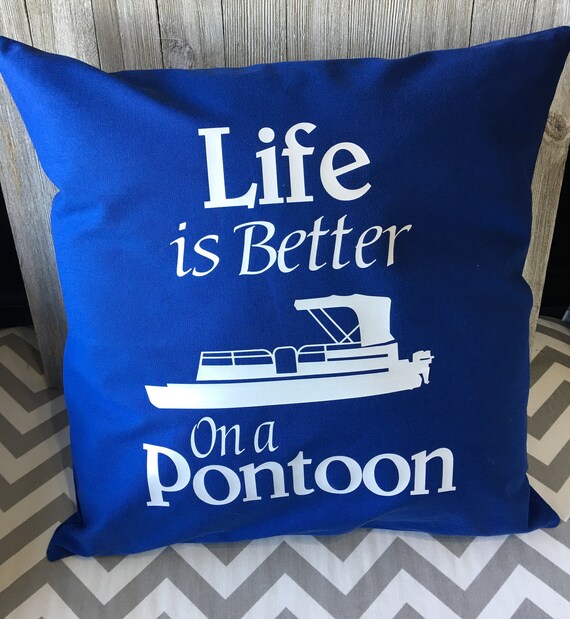 Pontoon Pillow Decorative Pillow Lumbar Pillow Pillow Etsy
