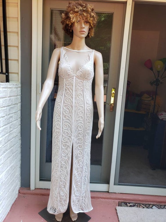 bob mackie wedding dress