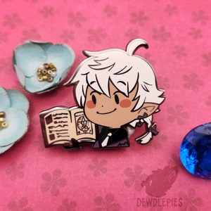 Alphinaud Leveilleur Enamel Pin - FFXIV Inspired Hard Enamel Pin