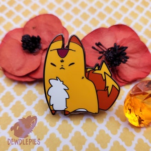 Topaz Carbuncle Hard Enamel Pin - FFXIV Inspired