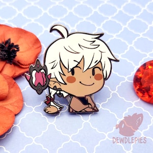 Alisae Leveilleur Enamel Pin - FFXIV Inspired Hard Enamel Pin