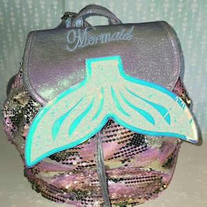 Mermaid Reversible Sequin Backpack