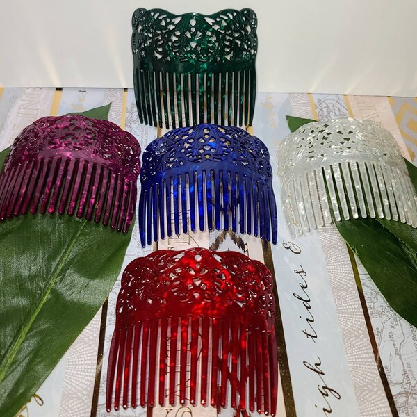 Decorative Hair Comb Etsy