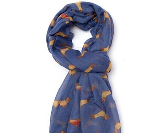 LORVIES Colourful Dog Paw Prints Silk Scarf Lightweight Long Scarf Shawl Wrap for Women LORVIES Colourful Dog Paw Prints Silk Scarf Lightweight Long Scarf Shawl Wrap for Women