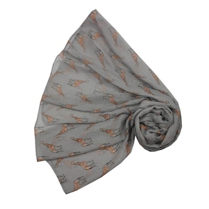 Giraffe Print Scarf Wrap ideal Gift for Mum Sister  in 4 Colours Great Christmas Gift