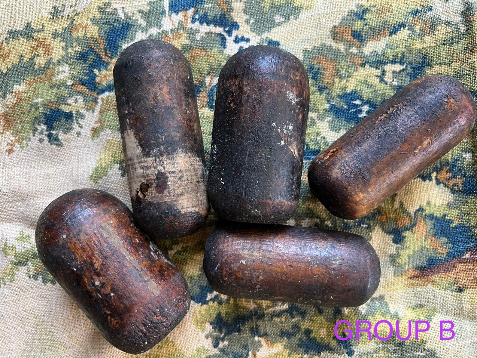 Vintage Wooden Fishing Floats Authentic Wooden Floats Etsy