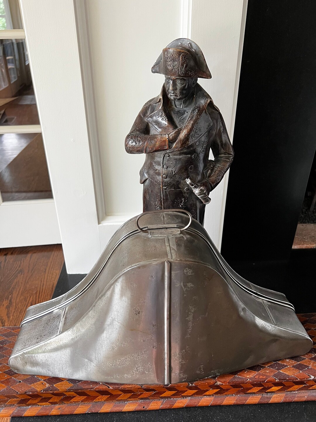 Antique Military Hat Box/hat Case Fitted Metal Box for Etsy