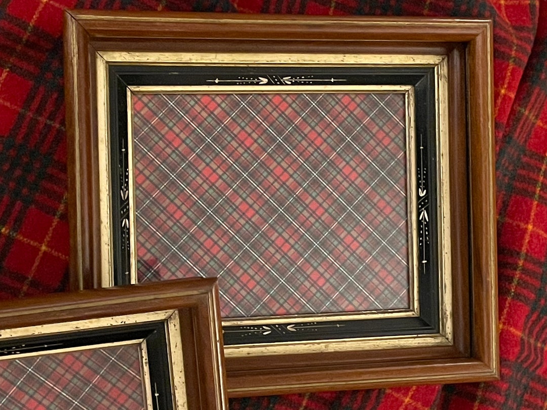 Antique Walnut Shadowbox Picture Frames. Set of 2. Etsy