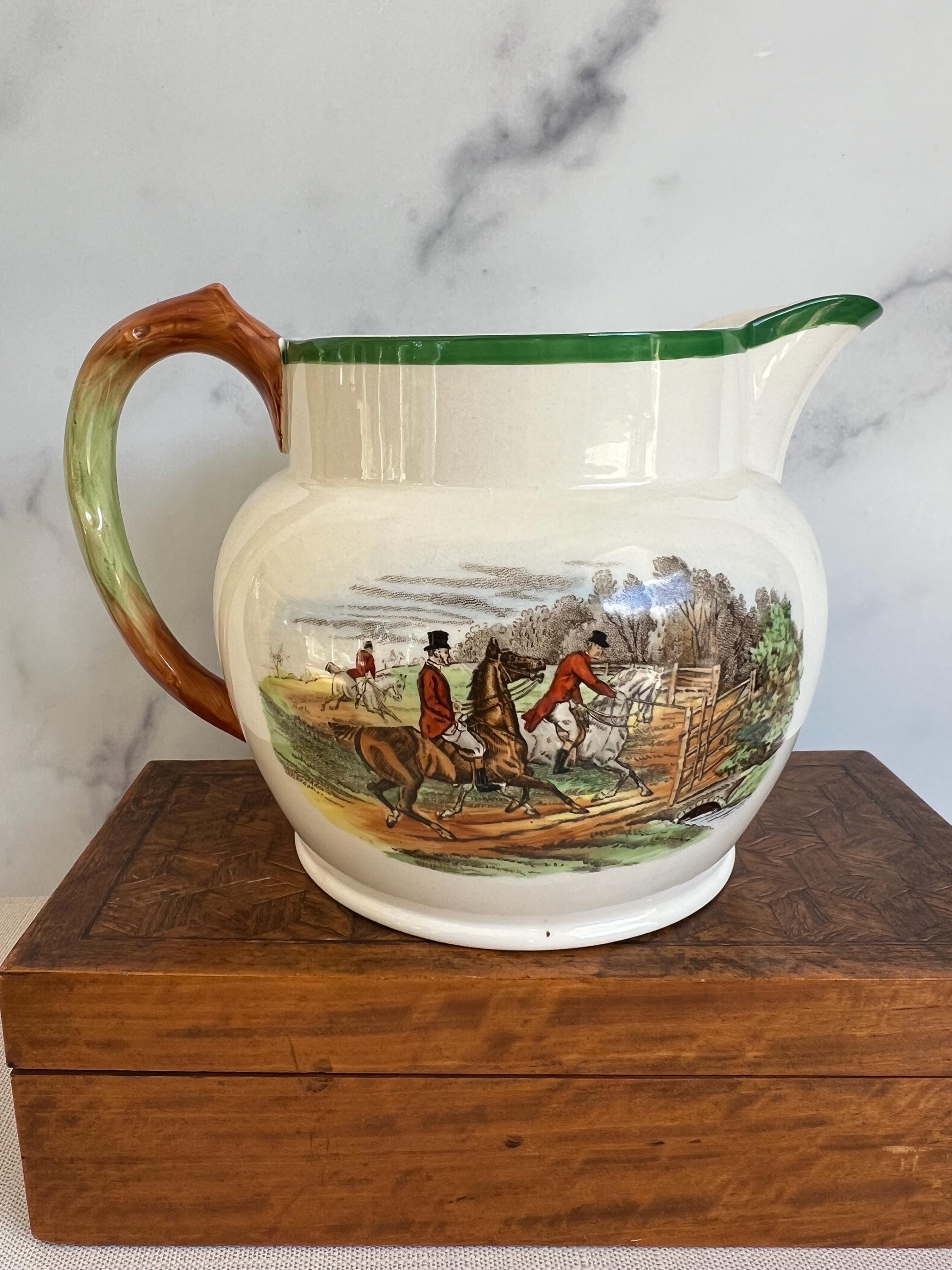 英国製 希少 SPODE 【THE HUNT】ハンティングシーン プレート 大 Spode the Hunt - Etsy