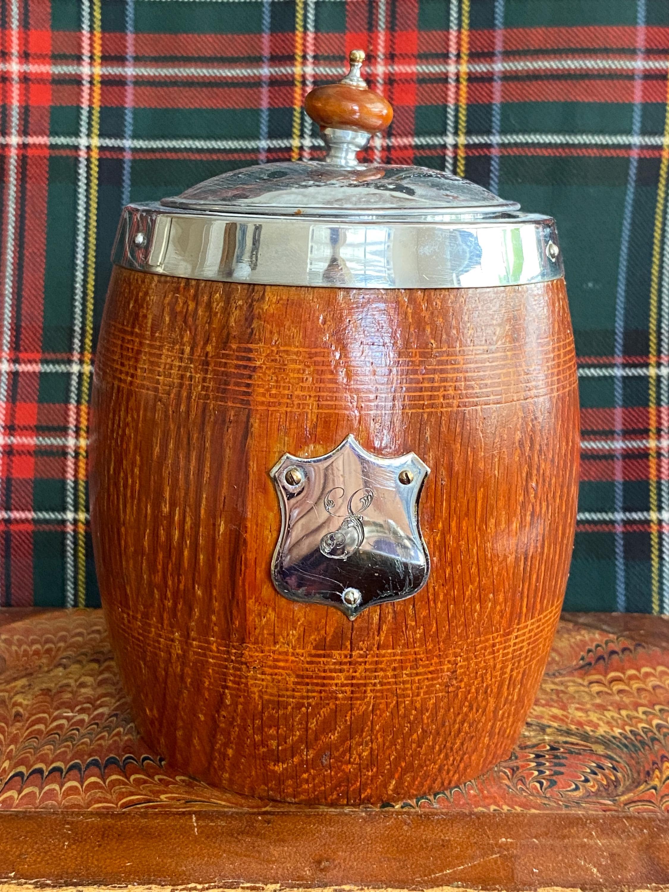 English Biscuit Jar - Etsy