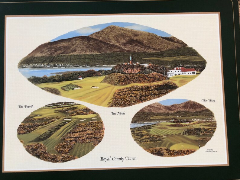 Vintage Pimpernel Traditional Place Mats Set of Six Irish Etsy