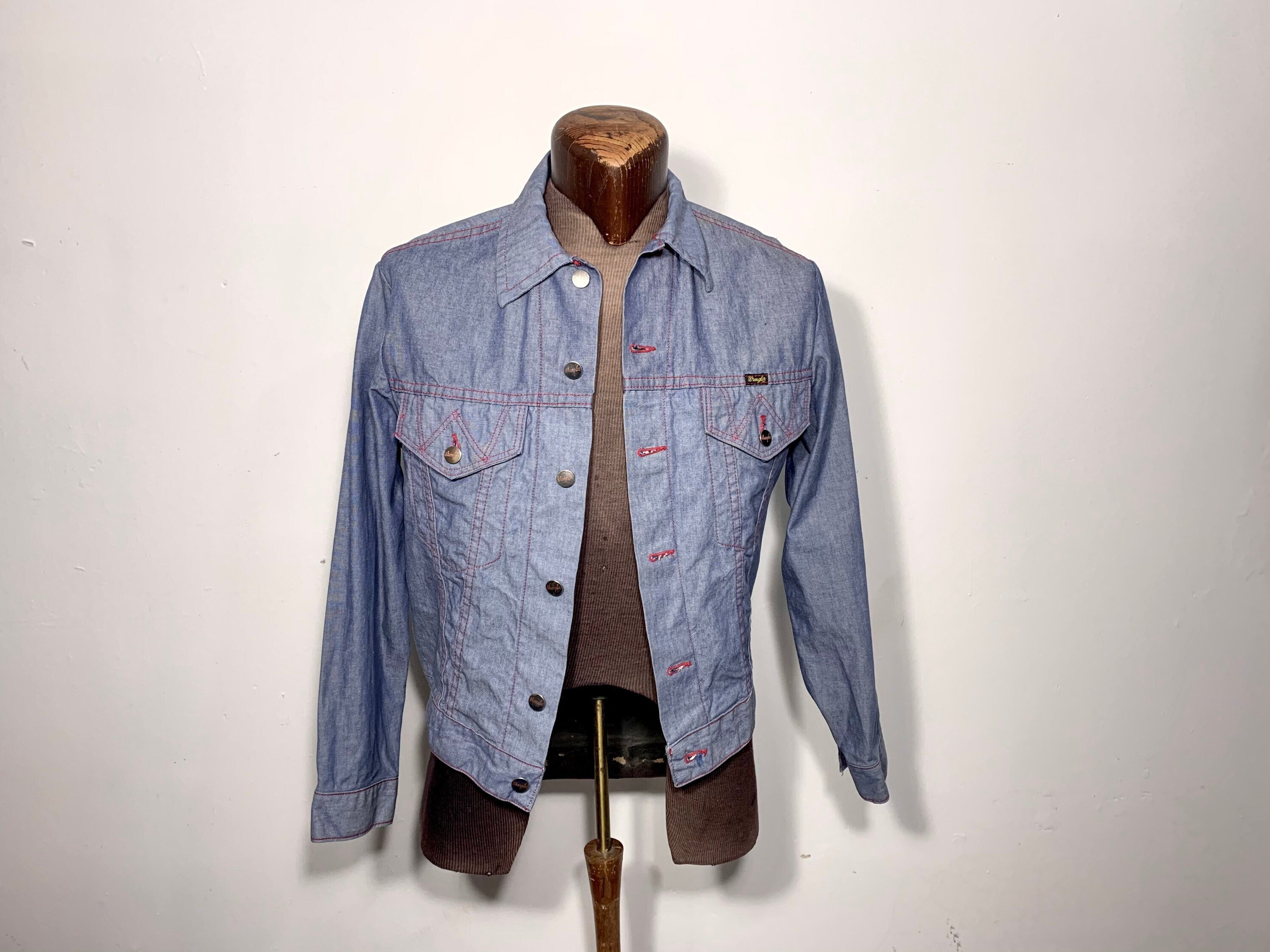 Vintage Wrangler Chambray Denim Jean 