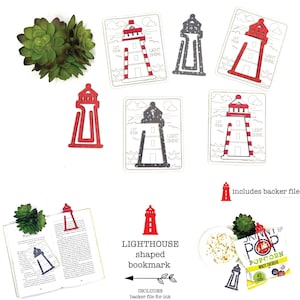 Lighthouse laser bookmark file, Laser bookmark shape svg, Laser scrap busters, Nautical themed laser file, Acrylic bookmark laser clip svgs