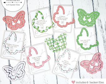 Butterfly bookmark laser files, Book lover gift files, scrap buster files, unique bookmark files, bookmark glowforge files, book lover svg,