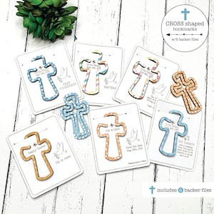 Korsformad bokmärkesfil, religiös bokmärkeslaserfil, påskbokmärke svg, Han är uppstånden bokmärke, doplaserfil, Spara datum-fil