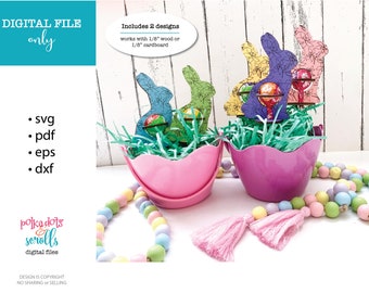 Easter Sucker Svg - Etsy