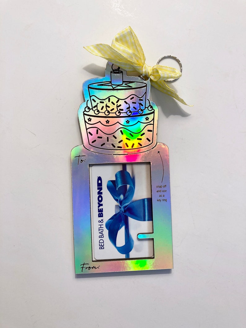 Birthday Gift Card Holder Svg File Birthday Laser Files Etsy