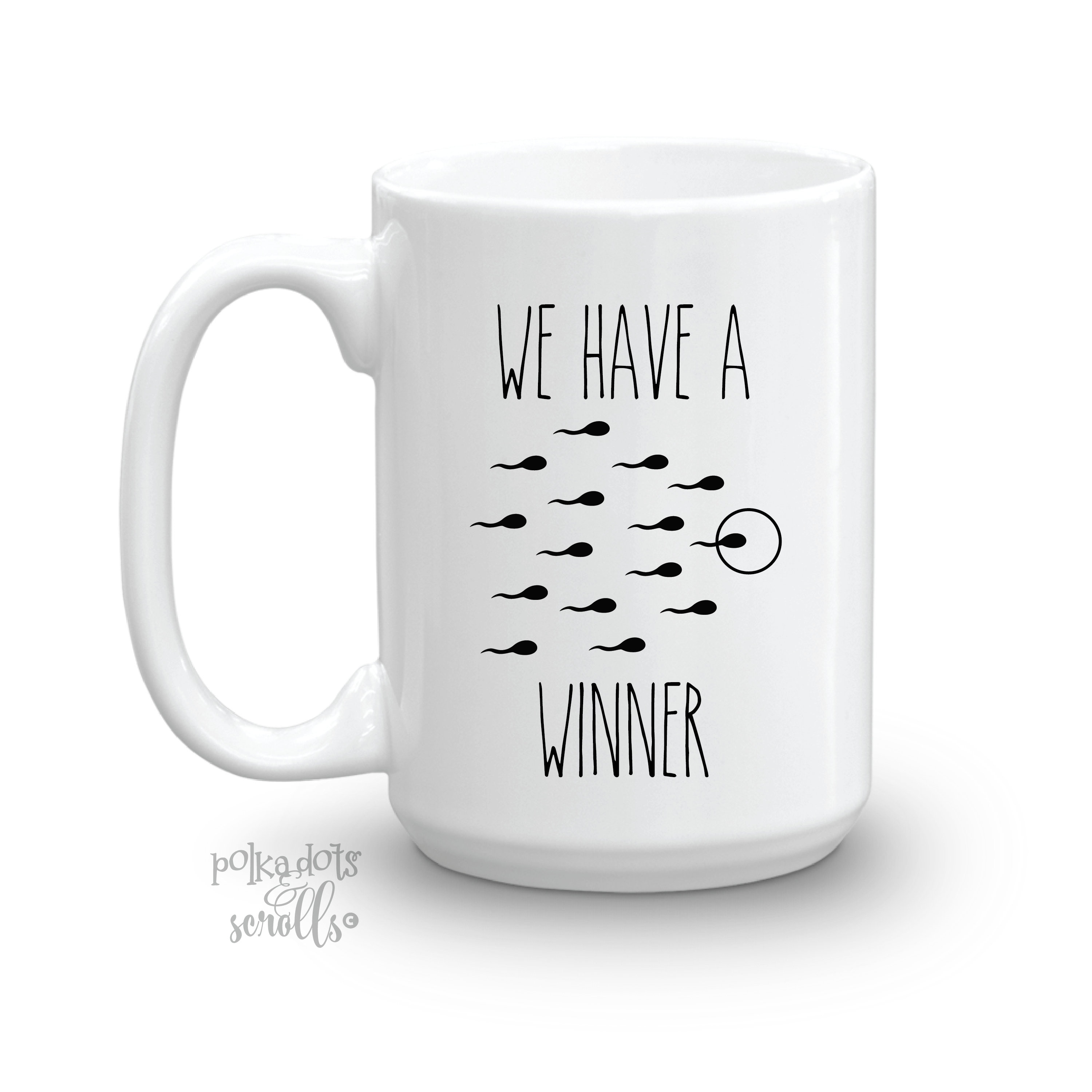 We Have a Winner Mug Pregnancy Announcement Having a baby | Etsy