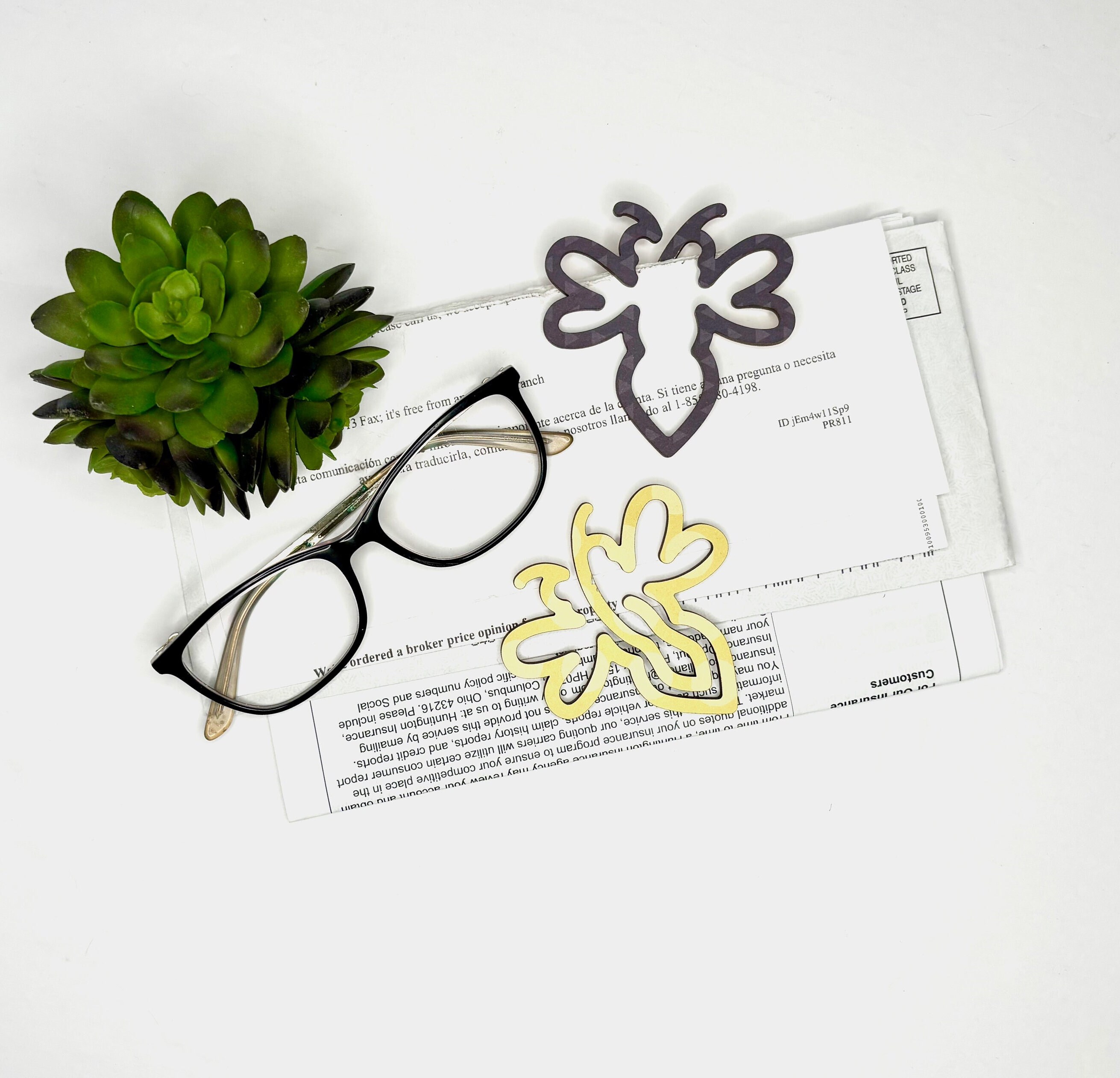 Hornet Shaped Bookmark Laser File, Insect Themed Bookmark Svg, Bug ...