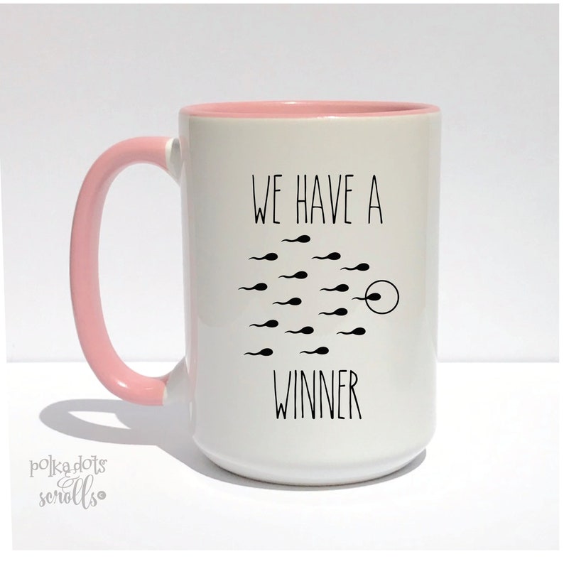 We Have a Winner Mug Pregnancy Announcement Having a baby | Etsy