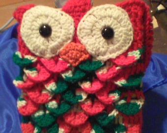 Holiday Owl Inogen4/OxyGo Fit POC Tote