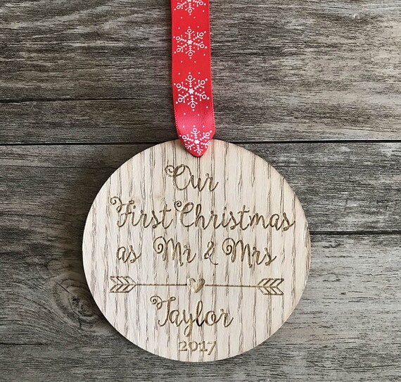 our first christmas ornament 2017