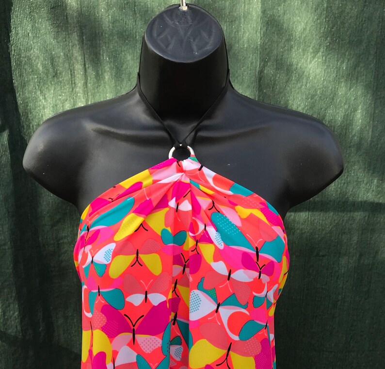 Chain O Ring Halter Top Etsy