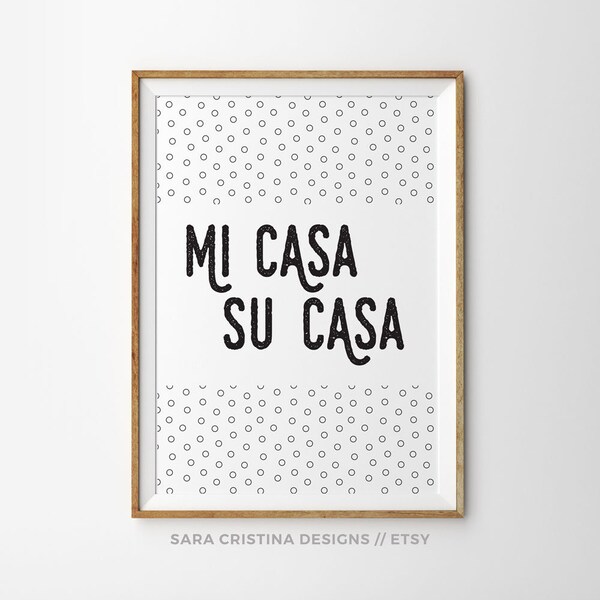 Mi Casa Su Casa Etsy