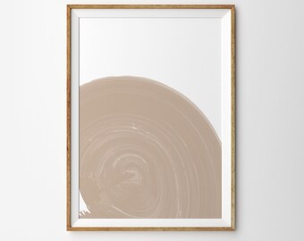 Abstract art beige Poster neutral Scandinavian Watercolour Art Art Large Wall Art Prints beige Minimalist Print Modern Decor living room