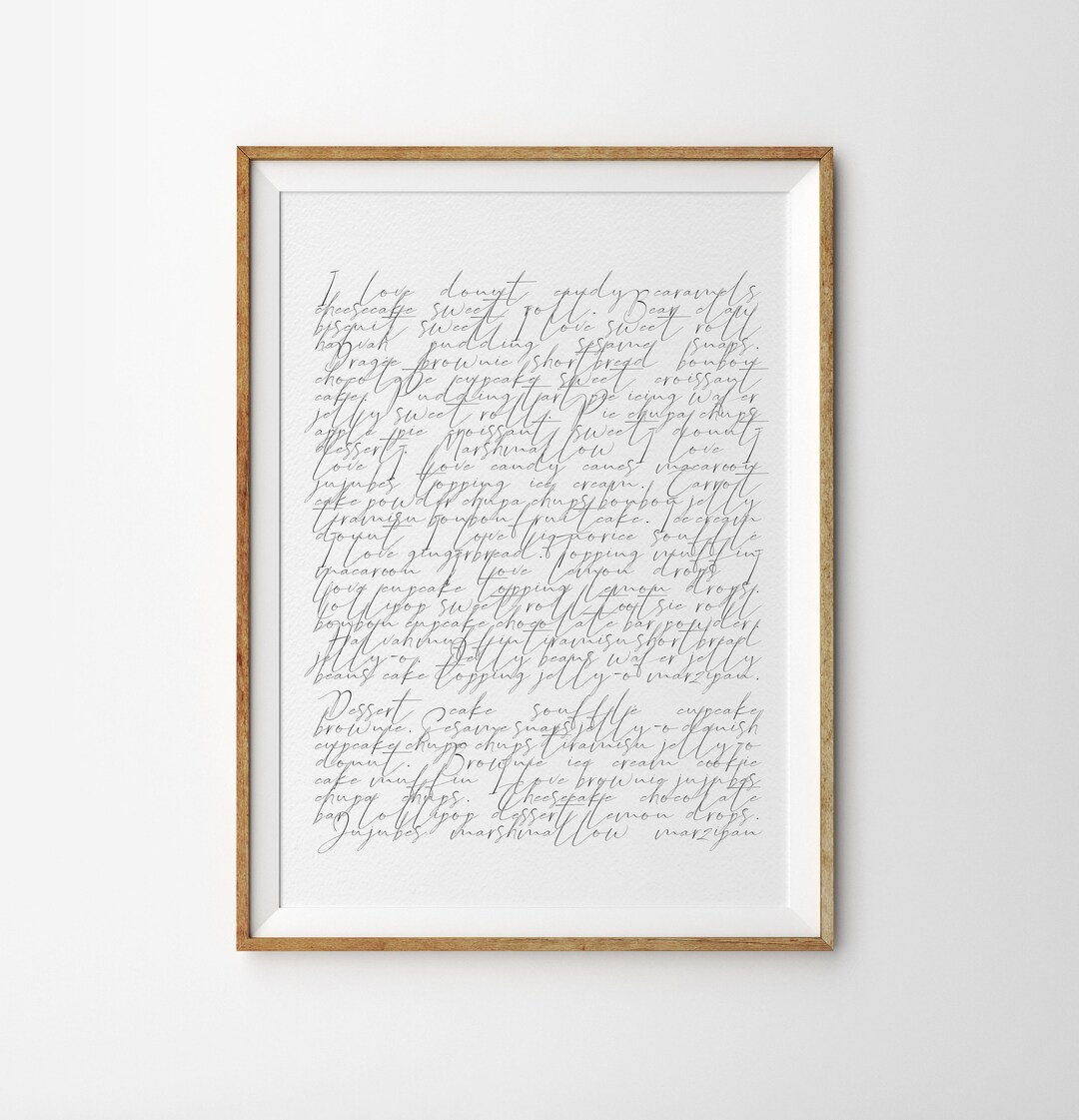 Song Lyrics Custom Print, Wedding Song Poster, First Dance Song Wall ...