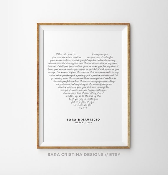 custom wedding song lyrics