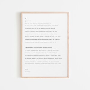 Einjähriges Hochzeitsjubiläum Geschenk, Hochzeitsgelübde Kunstdruck Poster, Personalisierte Gelübde Poster, Erstes Jahrestagsgeschenk, Ihre Gelübde Kunstdruck