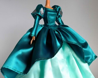 Replica Of Ariel Sleep Gown For Doll The Little Marmaid Etsy