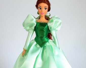 belle doll blue dress