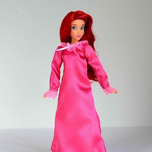 Robe de nuit (inspirée d&#39;Ariel) convient aux poupées de 11,5 pouces ou 17 pouces comme les poupées classiques Disney Princess ou les poupées chantantes classiques.