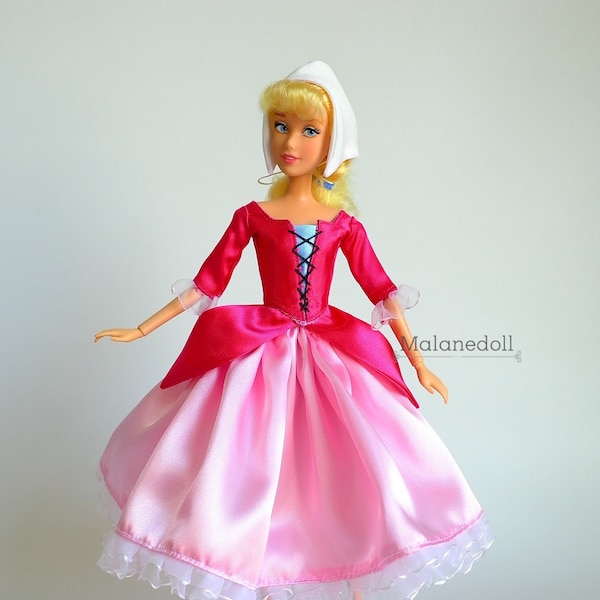 Das Katrina Van Tassel Outfit passt 11,5 und 12 Inch Puppen wie Disney Princess Classic Dolls oder Barbie.