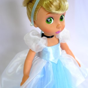 Classic Blue ball gown for Disney animator doll 16&quot;