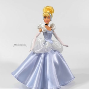 Cinderella Inspired Blue Ball Gown for 11.5 or 17 Inch Dolls