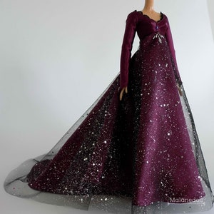 Purple elsa nightgown shop