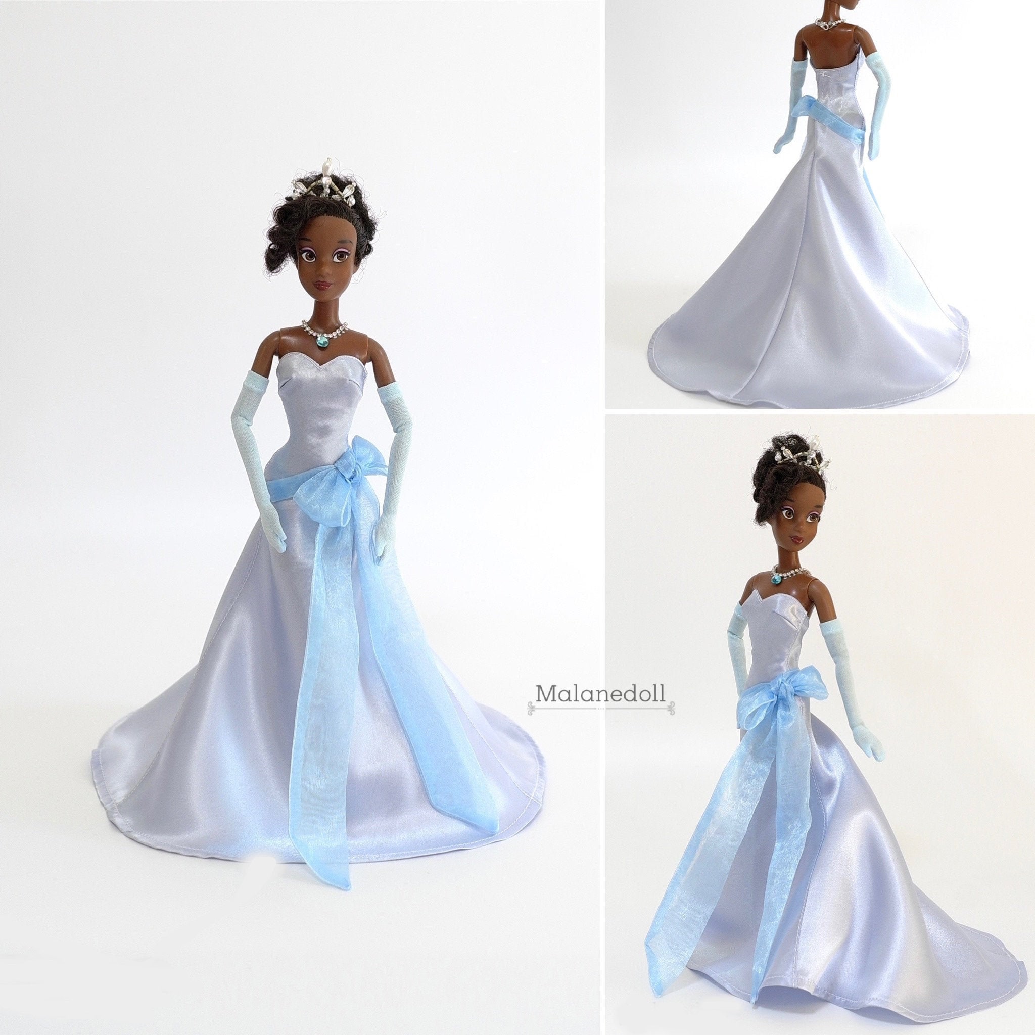 Disney princess 2024 tiana blue dress