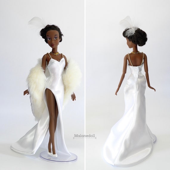 Tiana Inspired White Dress Fits 11.5 ...