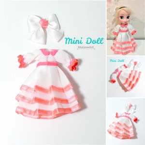 Baby Melody Outfit fits mini doll like Disney animator mini doll 5&quot;